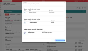 An example of what notifications from Gingr PreCheck look like.
